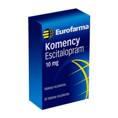 KOMENCY 10 MG 30 TABLETAS ESCITALOPRAM