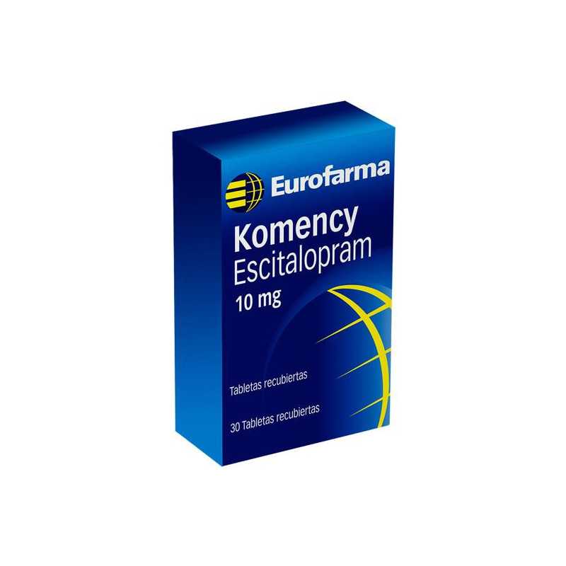 KOMENCY 10 MG 30 TABLETAS ESCITALOPRAM