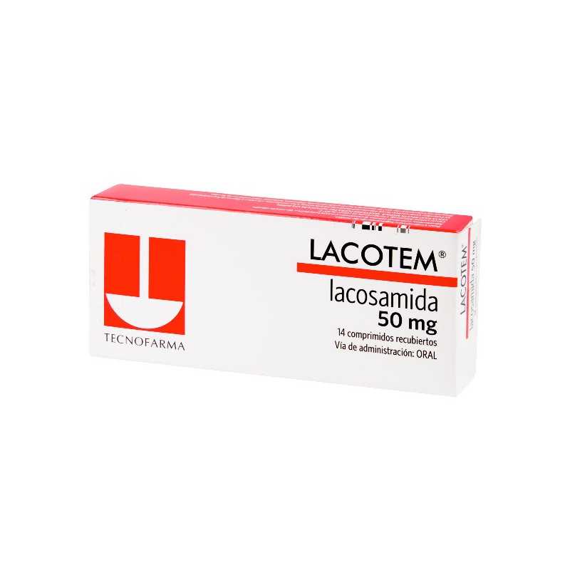 LACOTEM 50 MG 14 COMPRIMIDOS LACOSAMIDA 