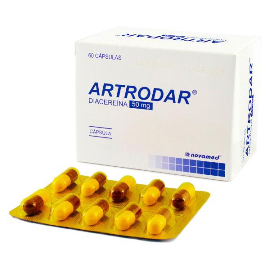ARTRODAR 50MG 60 CAP (M) DIACEREINA