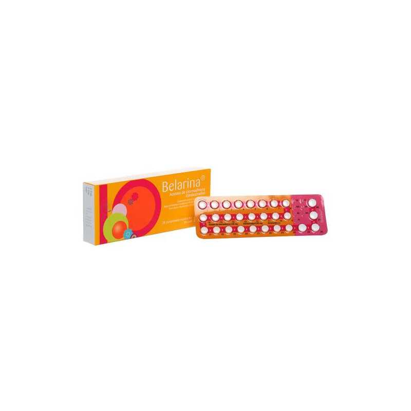 BELARINA 28 TABLETAS ETINILESTRADIOL