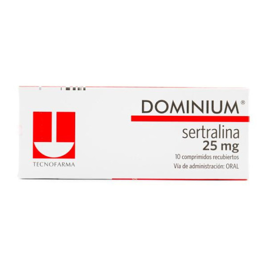 DOMINIUM 25 MG 10 CAPSULAS (E5) SERTRALINA