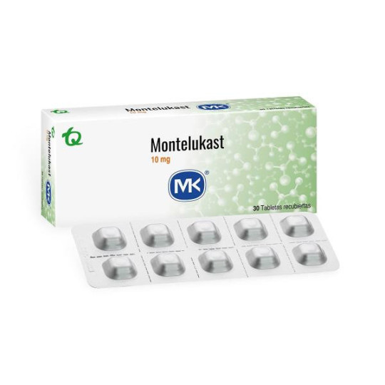 MONTELUKAST 10 MG 30 TBS MK (M) MONTELUKAST