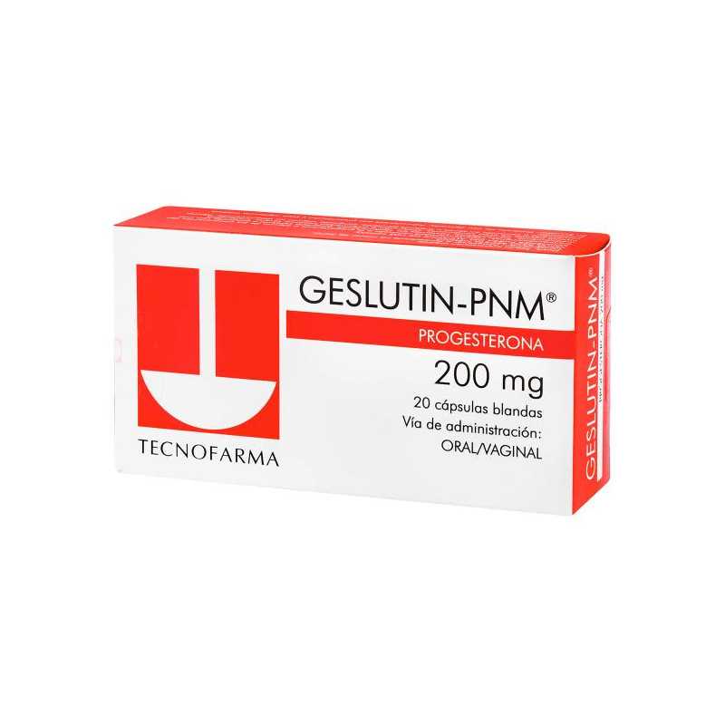 GESLUTIN 200 MG 20 PERLAS (DA)(A) PROGESTERONA