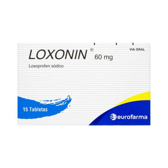 LOXONIN 60 MG 15 TABS LOXOPROFEN SODICO