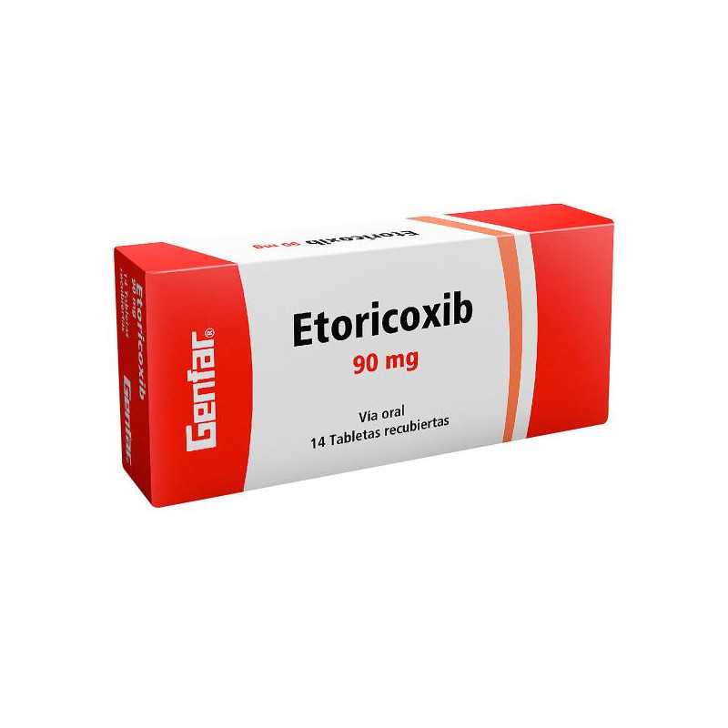 ETORICOXIB 90 MG 14 TBS GF ETORICOXIB