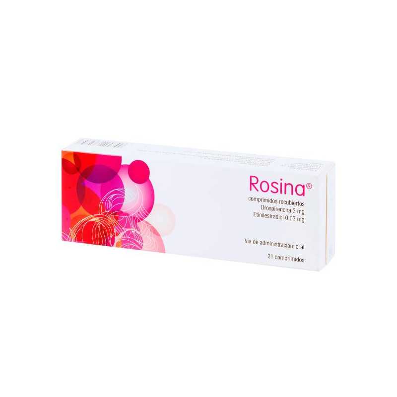 ROSINA 3MG 21 TABLETAS DROSPIRENONA-ETINILESTRDIOL