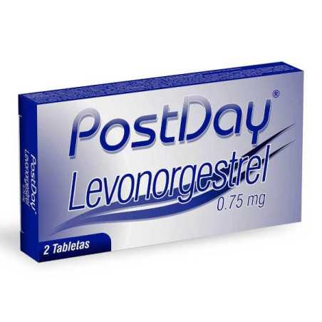 POSTDAY 0.75 MG 2 TABLETAS LEVONORGESTREL