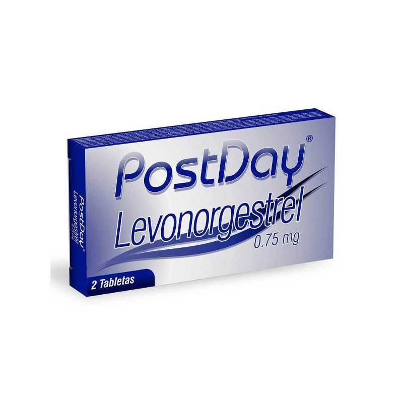 POSTDAY 0.75 MG 2 TABLETAS LEVONORGESTREL