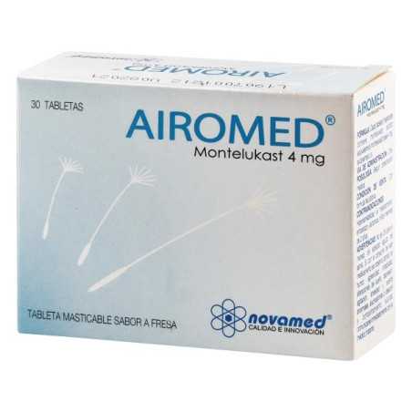 AIROMED 4 MG 30 TABLETAS MONTELUKAST