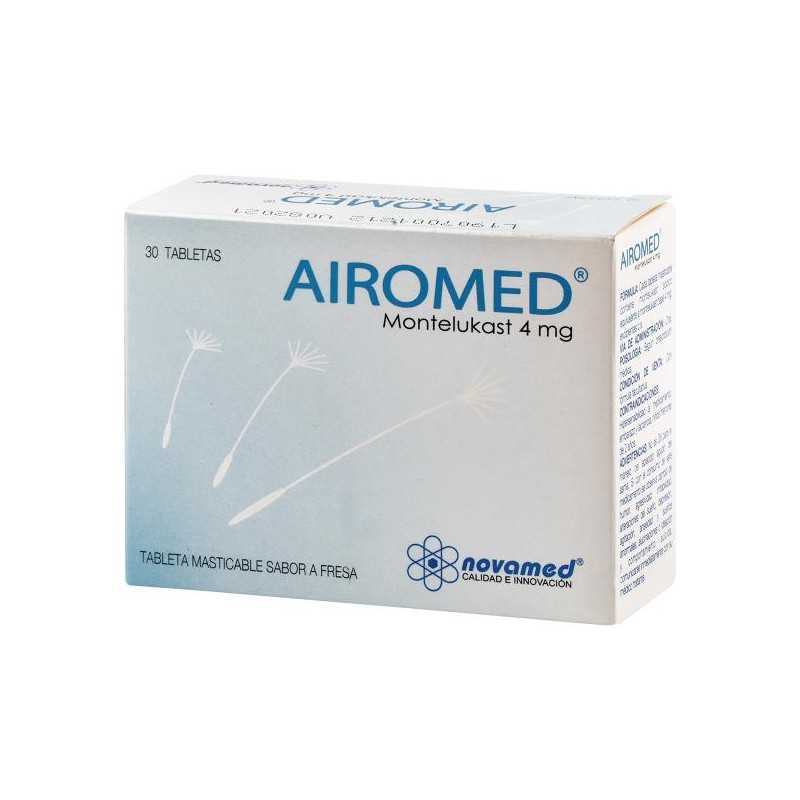 AIROMED 4 MG 30 TABLETAS MONTELUKAST