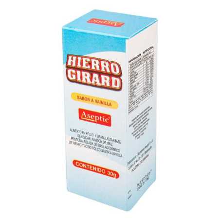 HIERRO GIRARD VAINILLA X 30 GMS