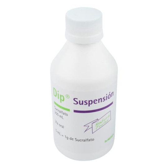 DIP SUSPENSION 200 ML (DA) SUCRALFATO DIP SUSPENSION 200 ML (DA) SUCRALFATO