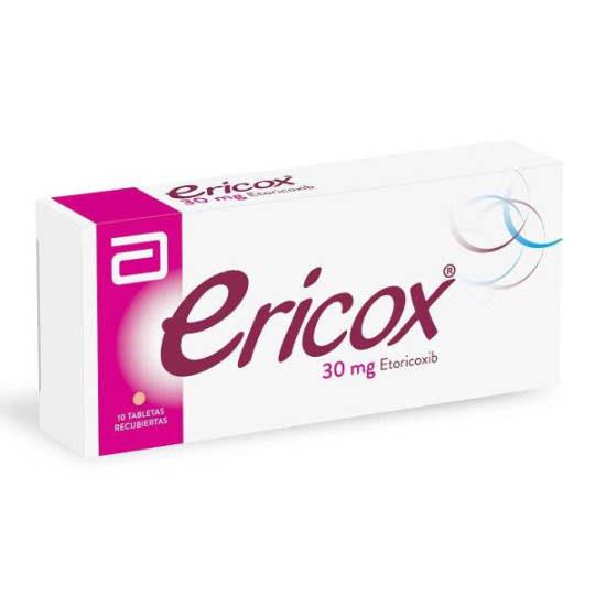 ERICOX 30 MG 10 TABLETAS ETORICOXIB
