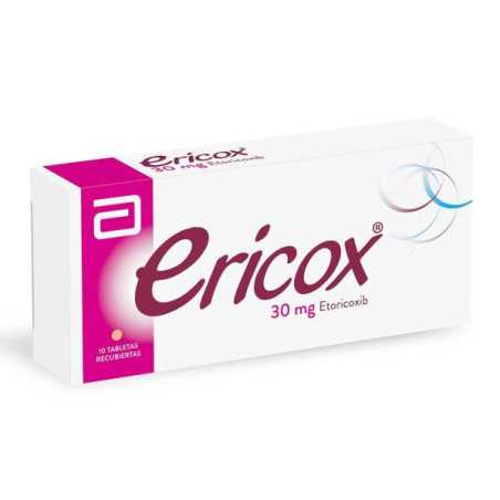 ERICOX 30 MG 10 TABLETAS ETORICOXIB
