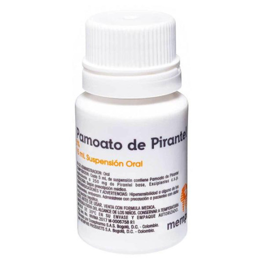 PAMOATO PIRANTEL SUSP 15 ML MP PIRANTEL