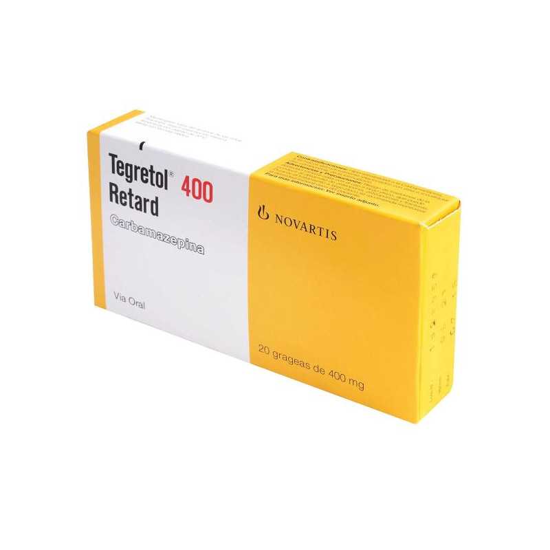 TEGRETOL RETARD 400 MG 20 TBS CARBAMAZEPINA