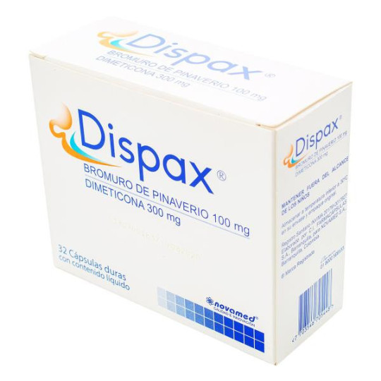 DISPAX 32 CAP SIMETICONA-BROMURO DE PINAVERIO