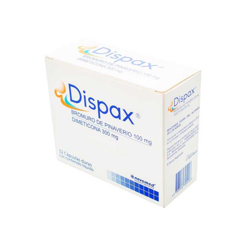 DISPAX 32 CAP SIMETICONA-BROMURO DE PINAVERIO
