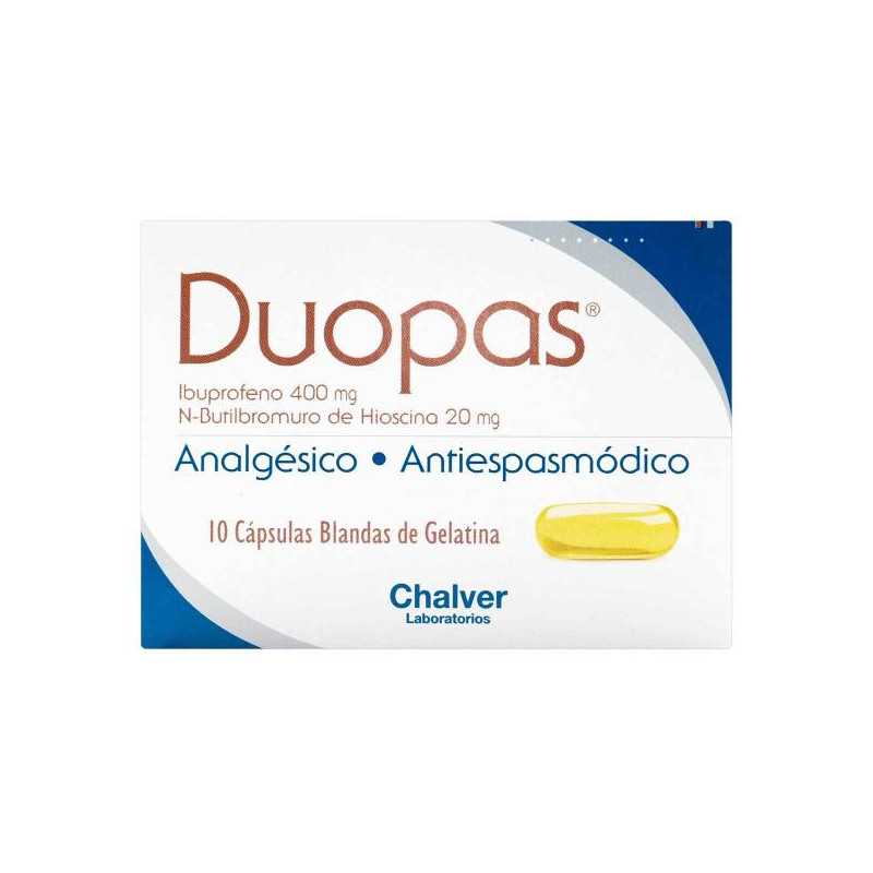DUOPAS 400/20 MG 10 CAP BLAN.DE GELATINA IBUPROFEN DUOPAS 400/20 MG 10 CAP BLAN.DE GELATINA IBUPROFEN