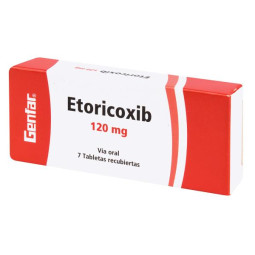 ETORICOXIB 120 MG 7 TBS GF ETORICOXIB