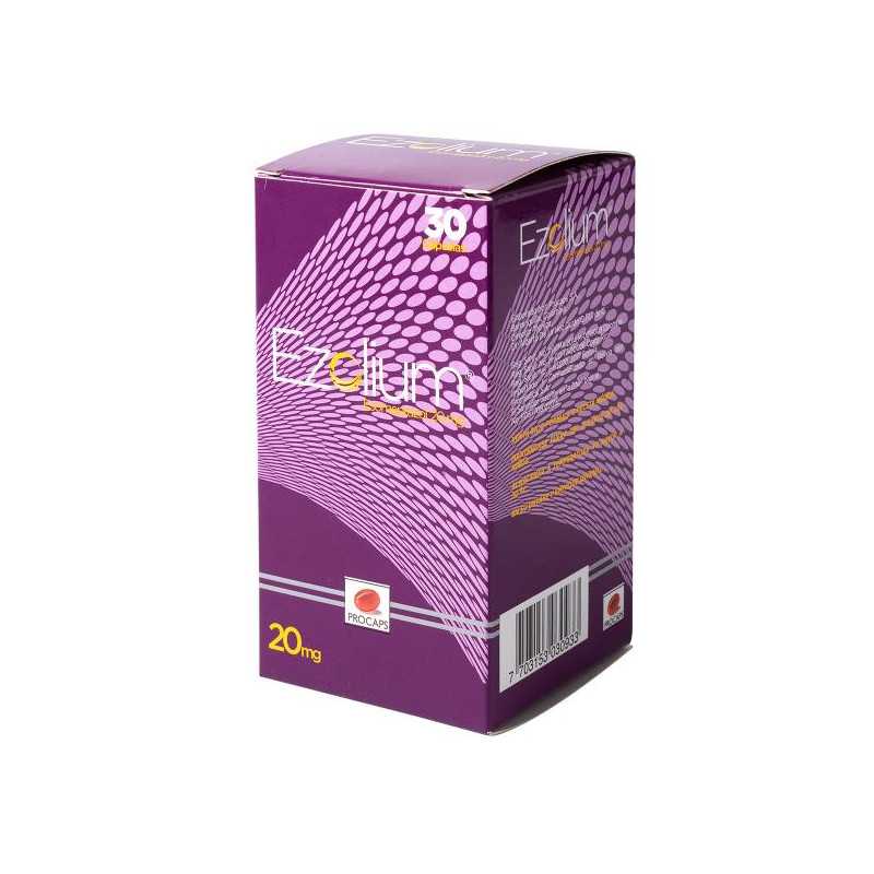 EZOLIUM 20 MG 30 TABLETAS (A) ESOMEPRAZOL