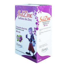 SULZINC 80 ML SULFATO DE ZINC