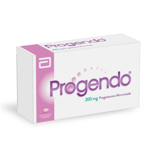 PROGENDO 200 MG 20 CAPSULAS (A)(PB)(DA) PROGESTERONA