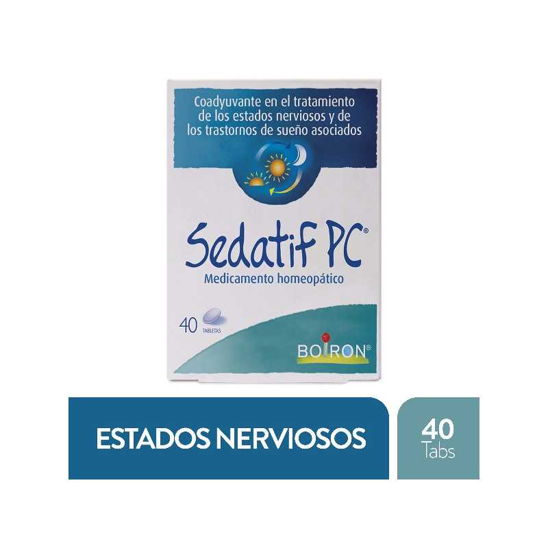 SEDATIF PC 40 TABLETAS PRODUCTO NATURAL