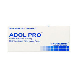 ADOL PRO 30 TAB 5/35 MG HIDROCODONA- ACETAMINOFEN