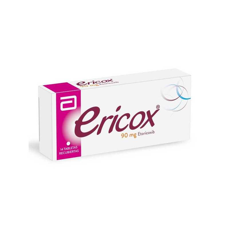 ERICOX 90 MG 14 TABLETAS (DA) ETORICOXIB