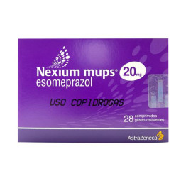 NEXIUM MUPS 20 MG 28 TABLETAS (A)(DA) ESOMEPRAZOL