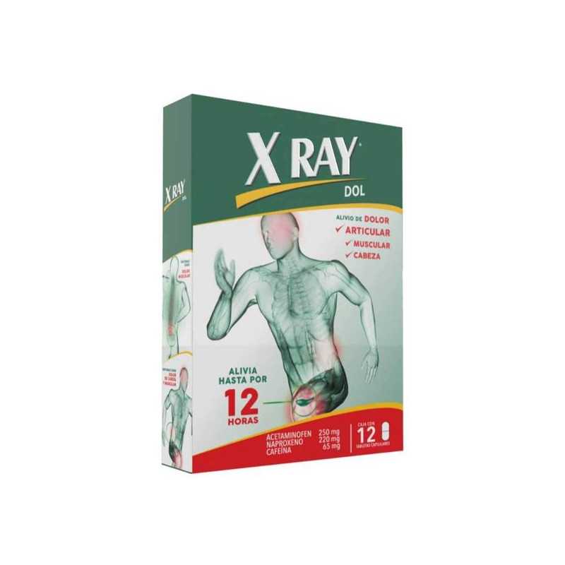 X RAY DOL CAJA X 12 TBL (ACETA-NAPRO-CAFEINA)