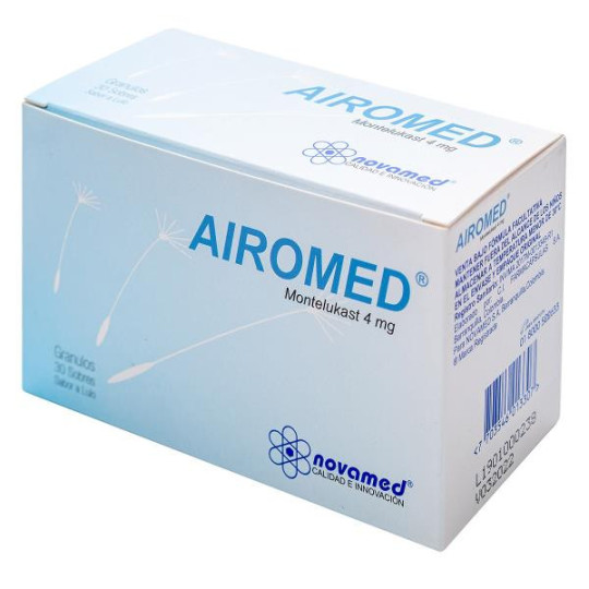AIROMED 4 MG 30 SBS (A)(DA) MONTELUKAST