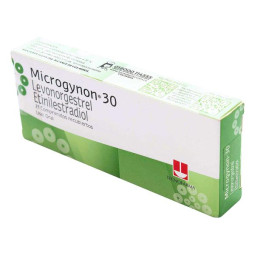 MICROGYNON 21 TABLETAS LEVONORGESTREL
