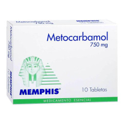 METOCARBAMOL 750 MG 10 TABLETAS MP METOCARBAMOL 