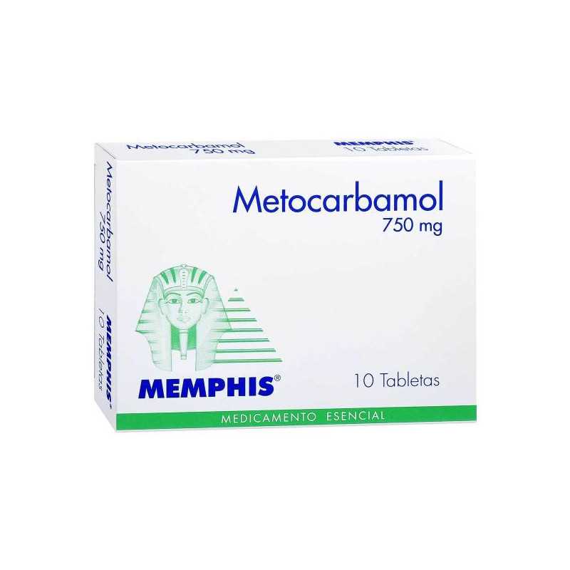 METOCARBAMOL 750 MG 10 TABLETAS MP METOCARBAMOL METOCARBAMOL 750 MG 10 TABLETAS MP METOCARBAMOL