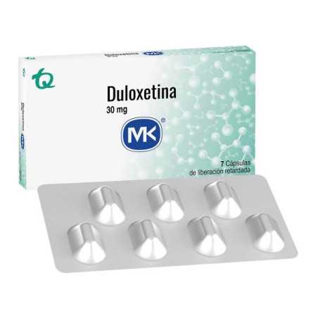 DULOXETINA 30 MG 7 CAPSULAS MK DULOXETINA