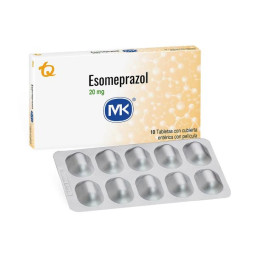 ESOMEPRAZOL 20 MG 10 TABLETAS MK ESOMEPRAZOL