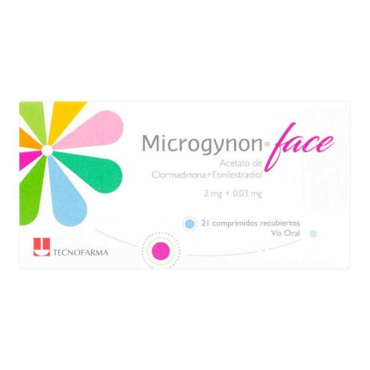 MICROGYNON FACE 2MG 0.03MG 21COM(M)
