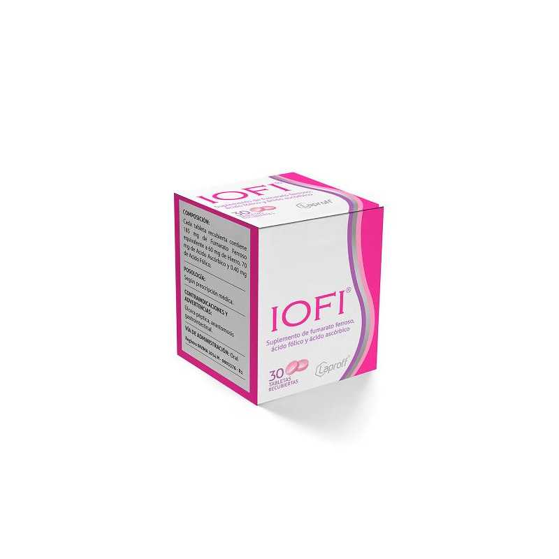 IOFI FRASCO 30 TABLETAS FUMARATO FERROSO 