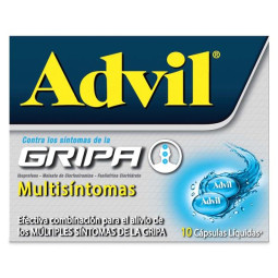 ADVIL GRIPA 10 CAP IBUPROFEN