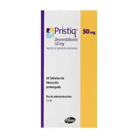 PRISTIQ 50 MG 28 TABLETAS (DA)(A)(PB) DESVENLAFAXINA