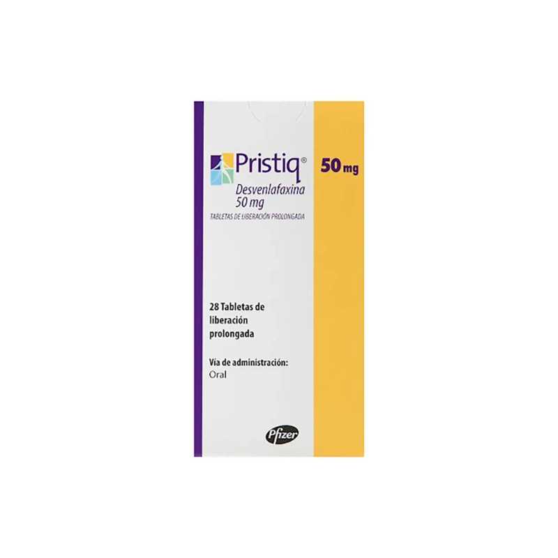 PRISTIQ 50 MG 28 TABLETAS (DA)(A)(PB) DESVENLAFAXINA