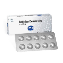 EZETIMIBE/ROSUVAST 10/20 MG 30 TBS MK