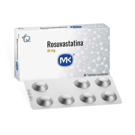 ROSUVASTATINA 40 MG 28 TBS MK (A) ROSUVASTATINA