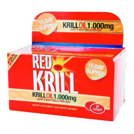 RED KRILL OIL 1.000 MG 30 SOFTGELS OMEGA 3 