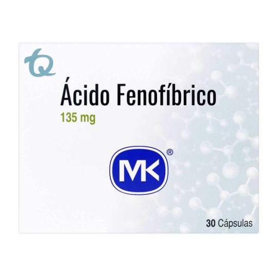 ACIDO FENOFIBRICO MK 135 MG X 30 CAP ACIDO FENOFIBRICO MK 135 MG X 30 CAP