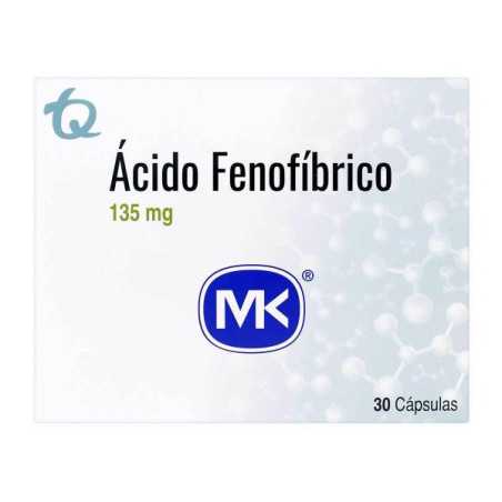 ACIDO FENOFIBRICO MK 135 MG X 30 CAP