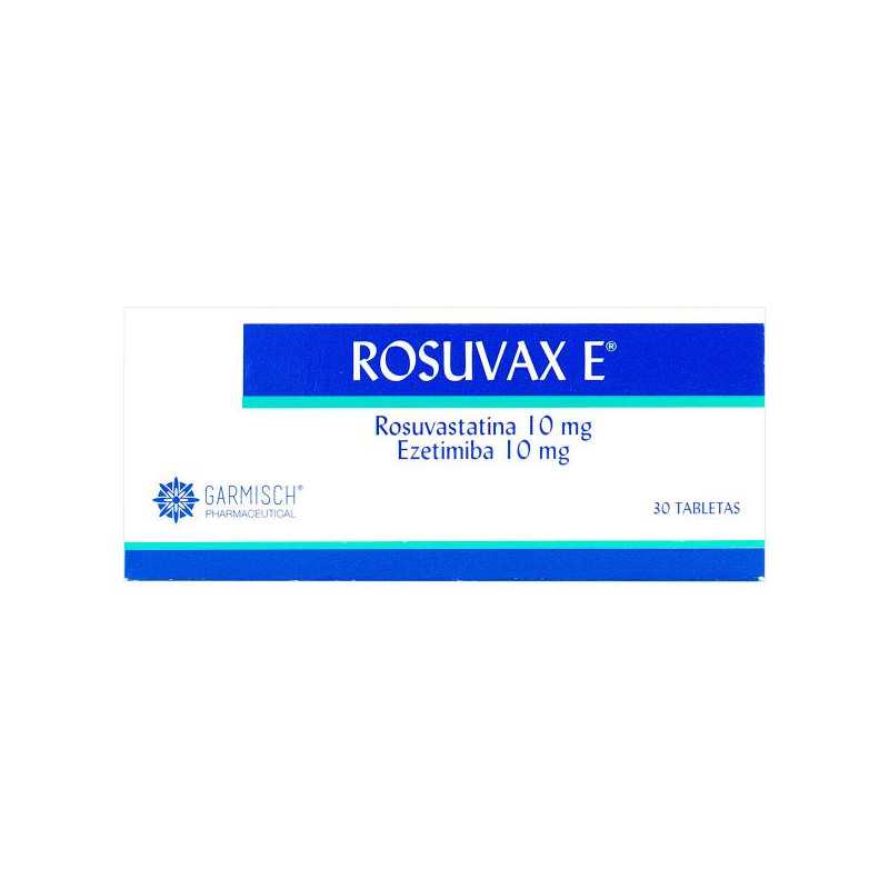 ROSUVAX E 10/10 MG X 30 TABLETAS ROSUVASTATINA-EZETIMIBA